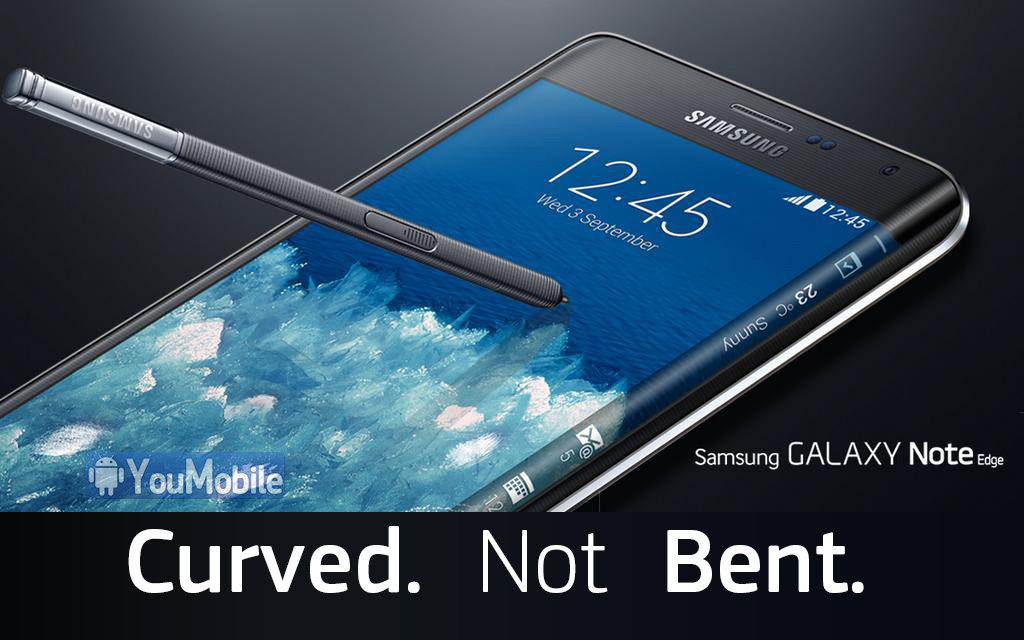 Galaxy Note Edge Curved Screen