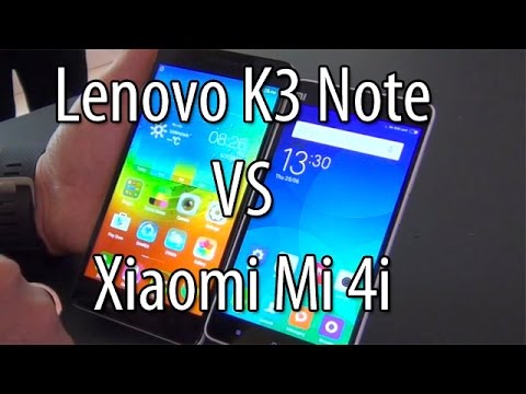 Lenovo K3 Note Vs Mi4i