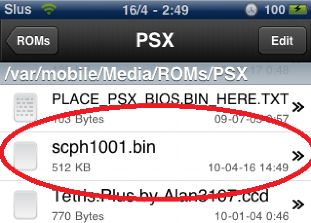 scph1000 pile playstation bios