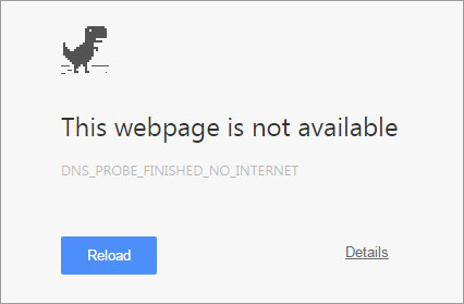 DNS probe finished No Internet Error – How to fix?
