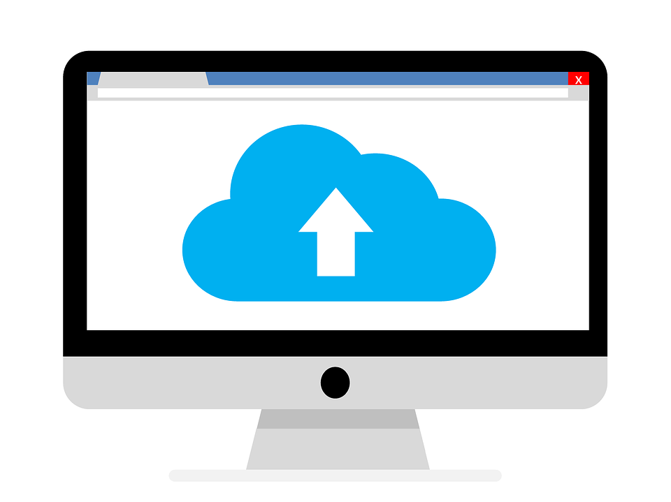 cloud hosting service graphic