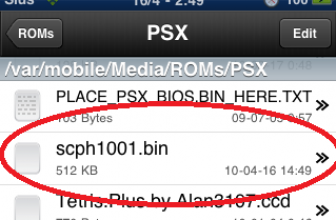 Download SCPH1001.bin Playstation/PSX BIOS