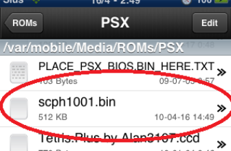 Download SCPH1001.bin Playstation/PSX BIOS